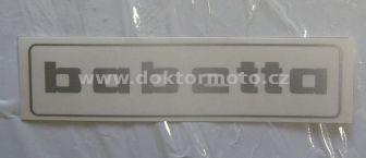 BABETTA Sticker - silver - 145x37
