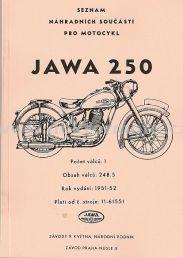 Katalog ND JAWA Pérák