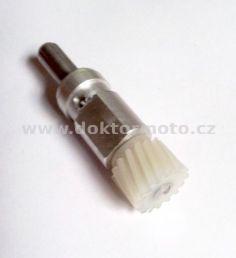 Speedometer drive pinion 15z - complete (Jawa 638-640)