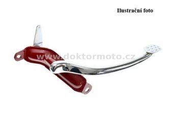 Foot brake pedal - complete ( ČZ ) chrome