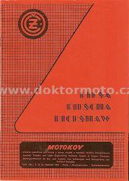 Katalog ND RIKŠA ČZ 125, 150C