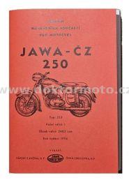 Katalog ND (JAWA-ČZ 250/353) r. 1954