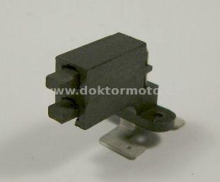 Alternator Carbon Holder - complete set - Jawa 12V
