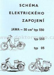 Schema elektro JAWA Pionýr