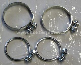 Front Fork Cuff Clamps - Set of Four, JAWA Pérák