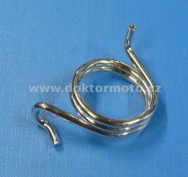 Brake Hanger Spring - double-key, chrom  JAWA,ČZ