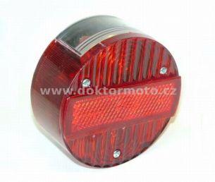 Rear Lamp - complete Set - round MZ,Simson