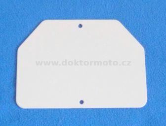 SPZ na zadní blatník zkosená 145x105 JAWA 50,90, SIMSON