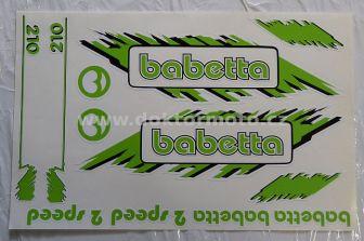 Babetta Stickers - Set - green