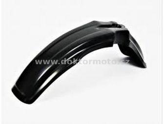 Front fender - black plastic (Simson, UNI)