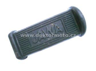 Front Footpeg Cover - Logo Jawa, JAWA 6V