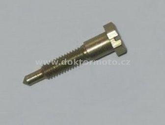 Richness Screw - adjusting