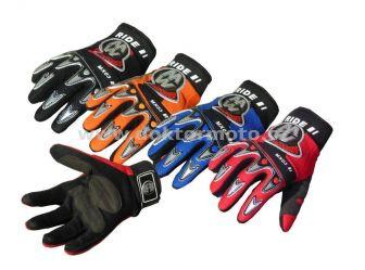 Motocyklové rukavice GL1 Black, M