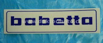BABETTA Sticker - blue - 145x37