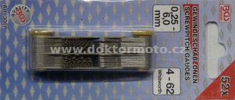 Měrky stoupání závitu