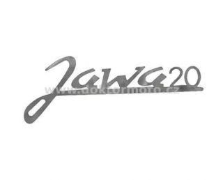 Logo Jawa Pionýr 20, nerez 0,5mm