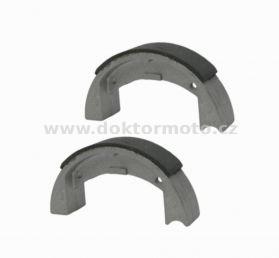 Brake shoe - set of 2 (JAW Babetta) gray lining