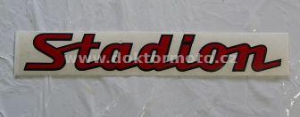 Sticker - red / black Stadion,Jawetta