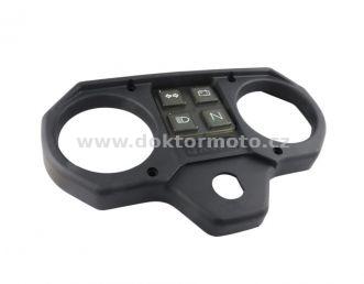 Instrument cover with indicator lights - top ( Jawa 640 )