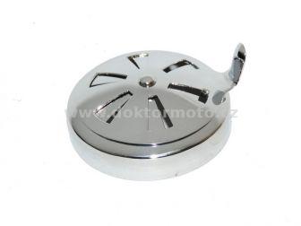 Carburetor filter, bent lever (JAWA Pionýr, Manet, ČZ), chrome