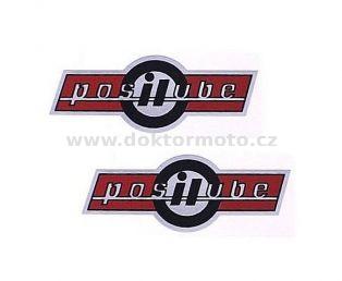 POSILUBE stickers - set of 2 ( ČZ 175 / 477 )