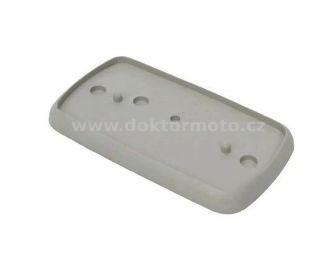Rubber under the rear lamp - gray (JAWA Pionýr 05 - 23)