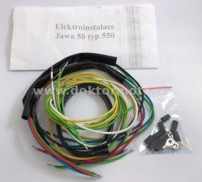 Electrical installations (JAWA Pioneer 550)